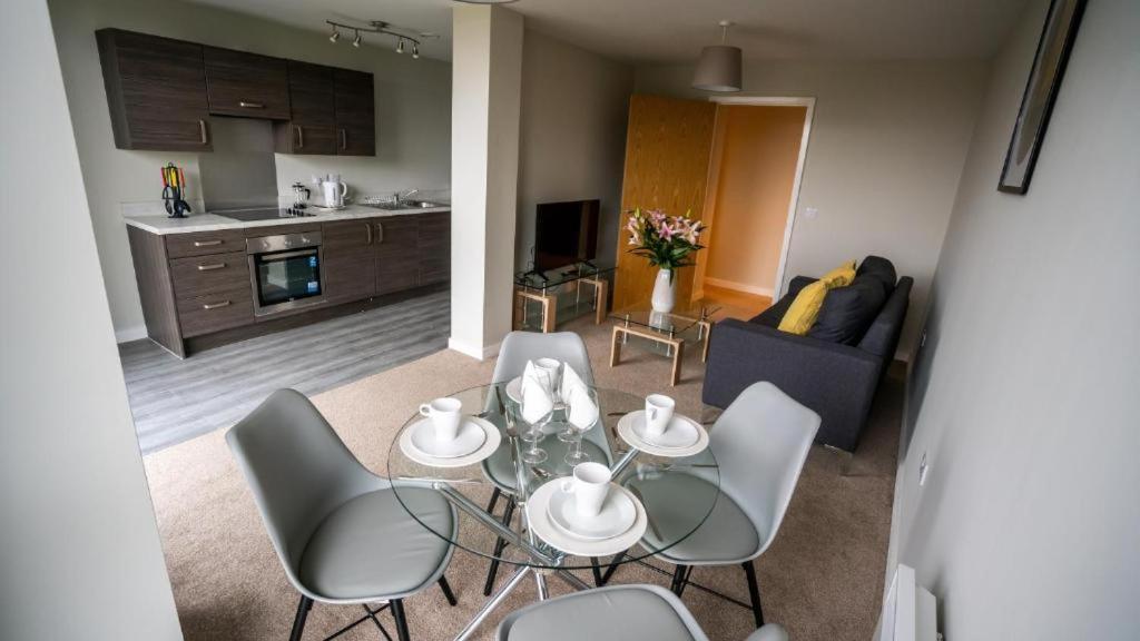 Adelphi Wharf Luxury Apartments Manchester Exterior foto