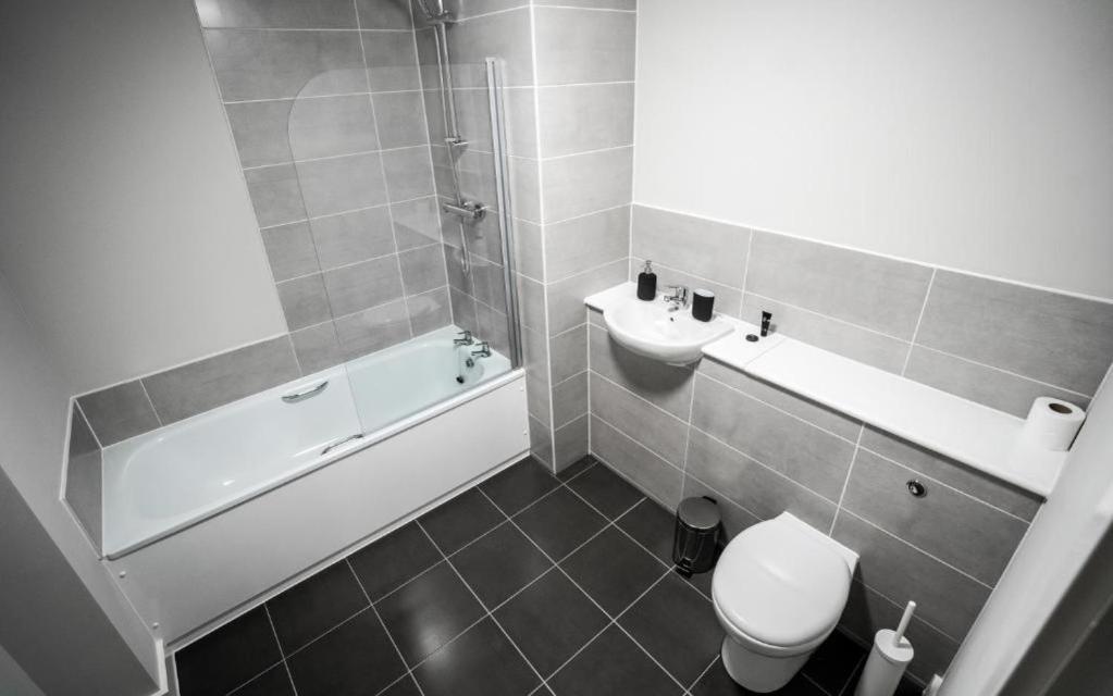 Adelphi Wharf Luxury Apartments Manchester Exterior foto