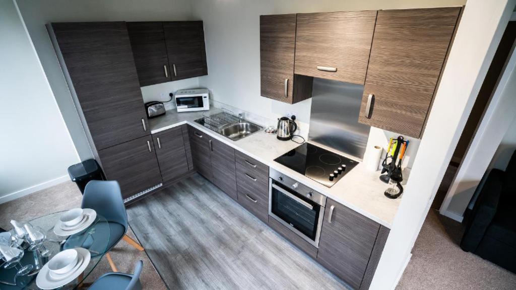 Adelphi Wharf Luxury Apartments Manchester Exterior foto