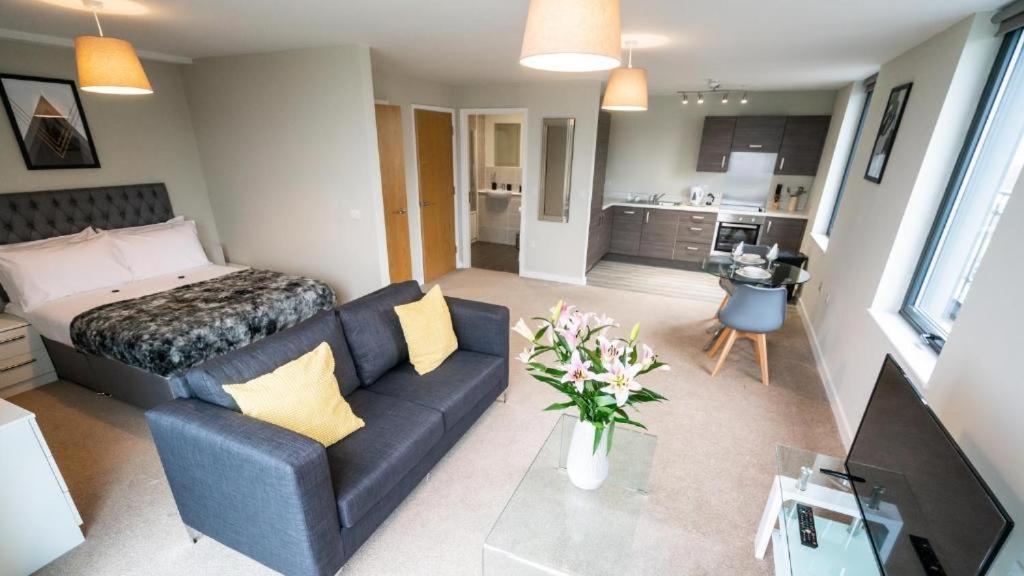 Adelphi Wharf Luxury Apartments Manchester Exterior foto